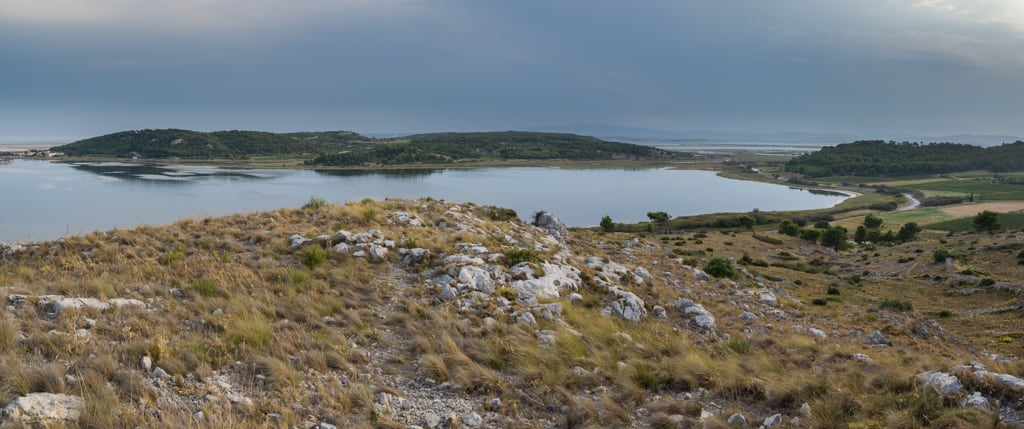 L'île de Saint-Martin depuis Foncaude