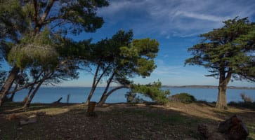 La plage de la ferme