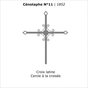 Cénotaphe N°11 | 1852