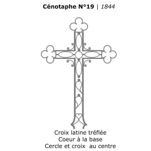 Cénotaphe N°19 | 1844