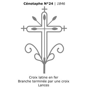 Cénotaphe N°24 | 1846