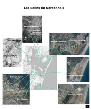 Les salins de la Narbonnaise