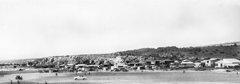 Les falaises mortes de Saint-Pierre dans les années 1950-60