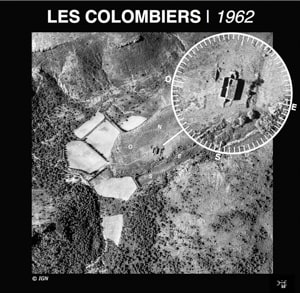 La ferme des Colombiers en 1962 © IGN