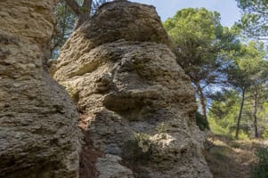 Falaise morte Pech Rouge (Clansayésien)