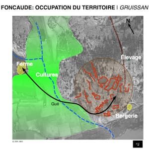 Occupation du territoire de Foncaude