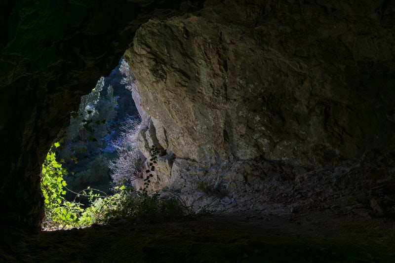 La grotte de la combe