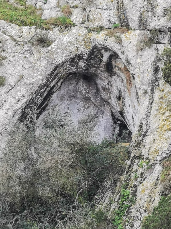 Grotte haute de la Foun dal Gorb, © JYB