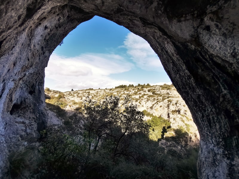 Grotte haute de la Foun dal Gorb, © JYB