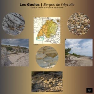 Paysages géologiques des berges de l'Ayrolle