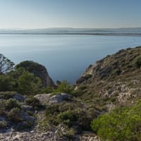 Combe de l'Arche vue depuis la corniche de l'Evêque