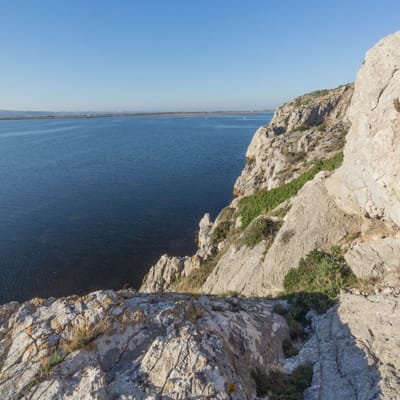 Les falaises des Goules