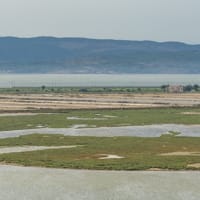 Vue sur les salins de Campignol