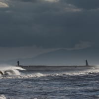 Le Grau du Grazel vu depuis la plage