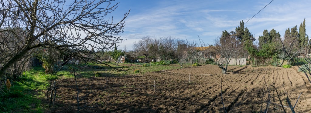 Les jardins travaillés