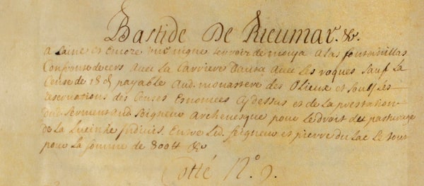 Inventaire Ducarouge, f°220, publié en 1680