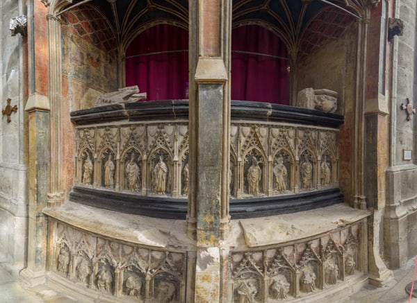 Tombeau de Pierre de la Jugie, cathédrale Saint-Just et Saint-Pasteur, Narbonne