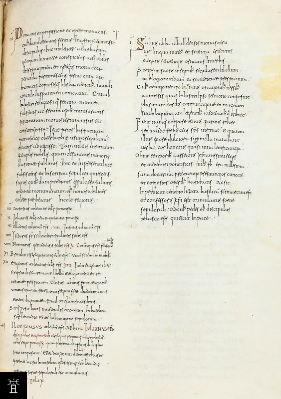 Códice Vigilano o Albeldense, f 343r, 976. Real Biblioteca del Monasterio de San Lorenzo de El Escorial &copy RBME