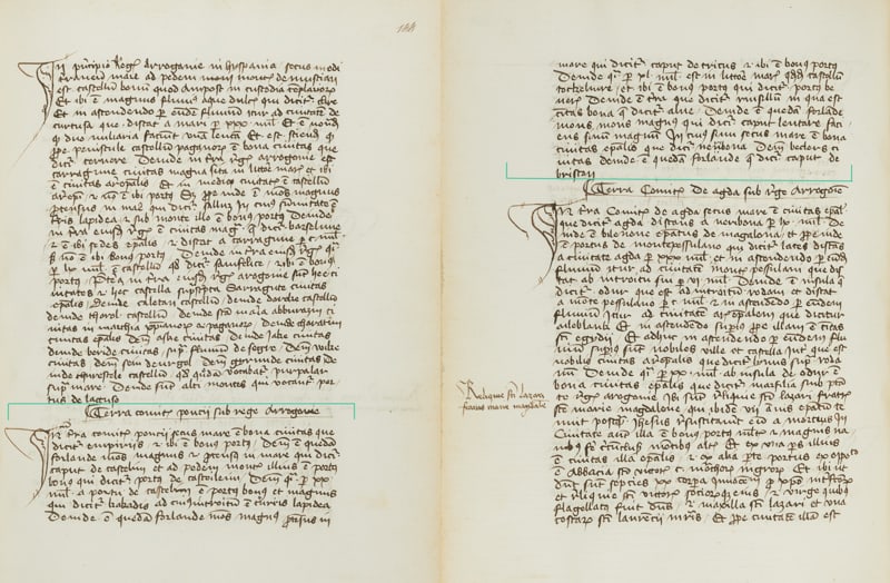 De Viis Maris, 1191, Roger de Hoveden, © BNF