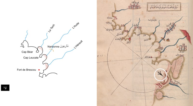 Pîrî Reis. Kitab-i bahriyye (Livre de Navigation), 1526 © BNF