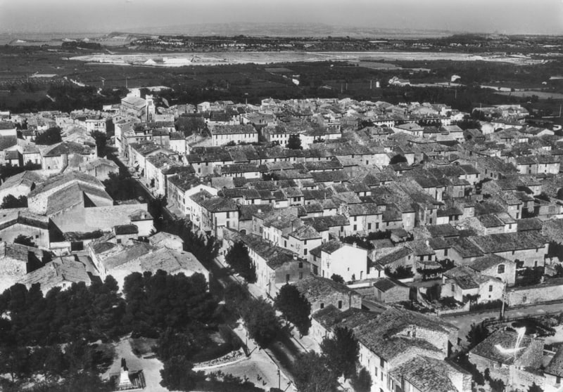 Le Grand Salin à Sigean à la fin des années 1960