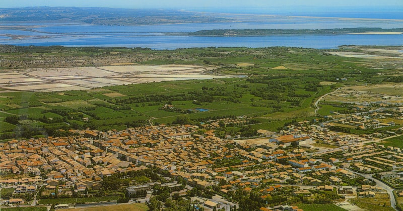 Le Grand Salin à Sigean dans les années 1990