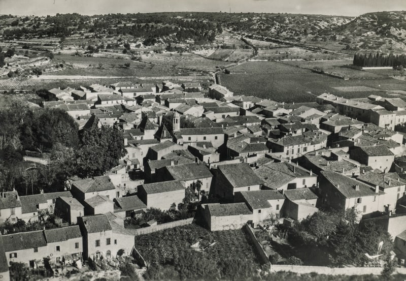 Le village d'Armissan dans les années 1950