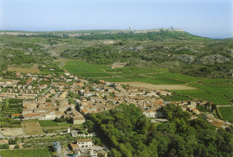 Le village d'Armissan dans les années 1990