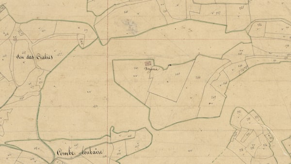 Bergerie Fon das Cabries, 1830 Cadastre Napoléonien, © AD11