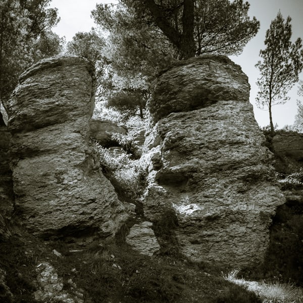 Forme des rochers