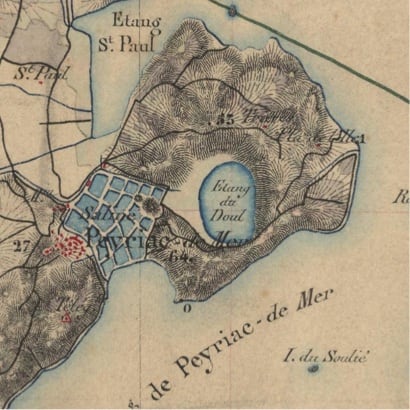 Le salin de Peyriac de Mer