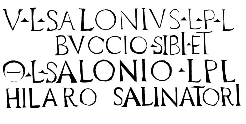 Epitaphe du Salinator