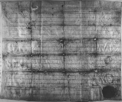 Charte de Charles le Simple à l'abbaye de Lagrasse © Telma